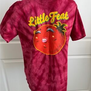Little Feat Red Tomato Tie Dye T-Shirt-Medium